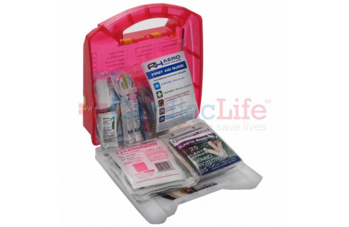 MFASCO First Aid Kit 25 Person Light Plastic